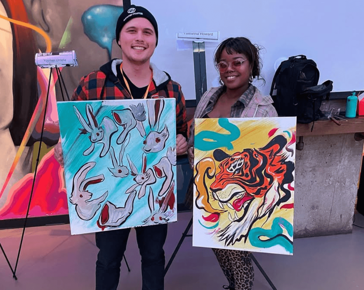 Artists at a creative event — Lockyer Law blog